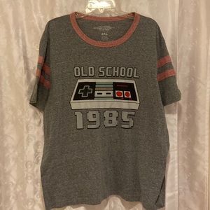 Nintendo Old School 1985 T-Shirt Size Womens XXL 🔥